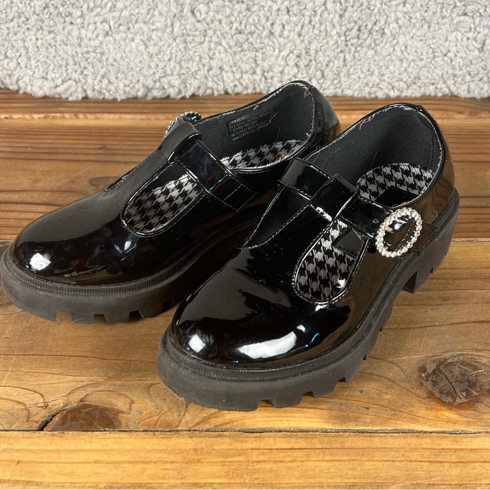 Self Esteem Glossy Mary Jane Platforms
